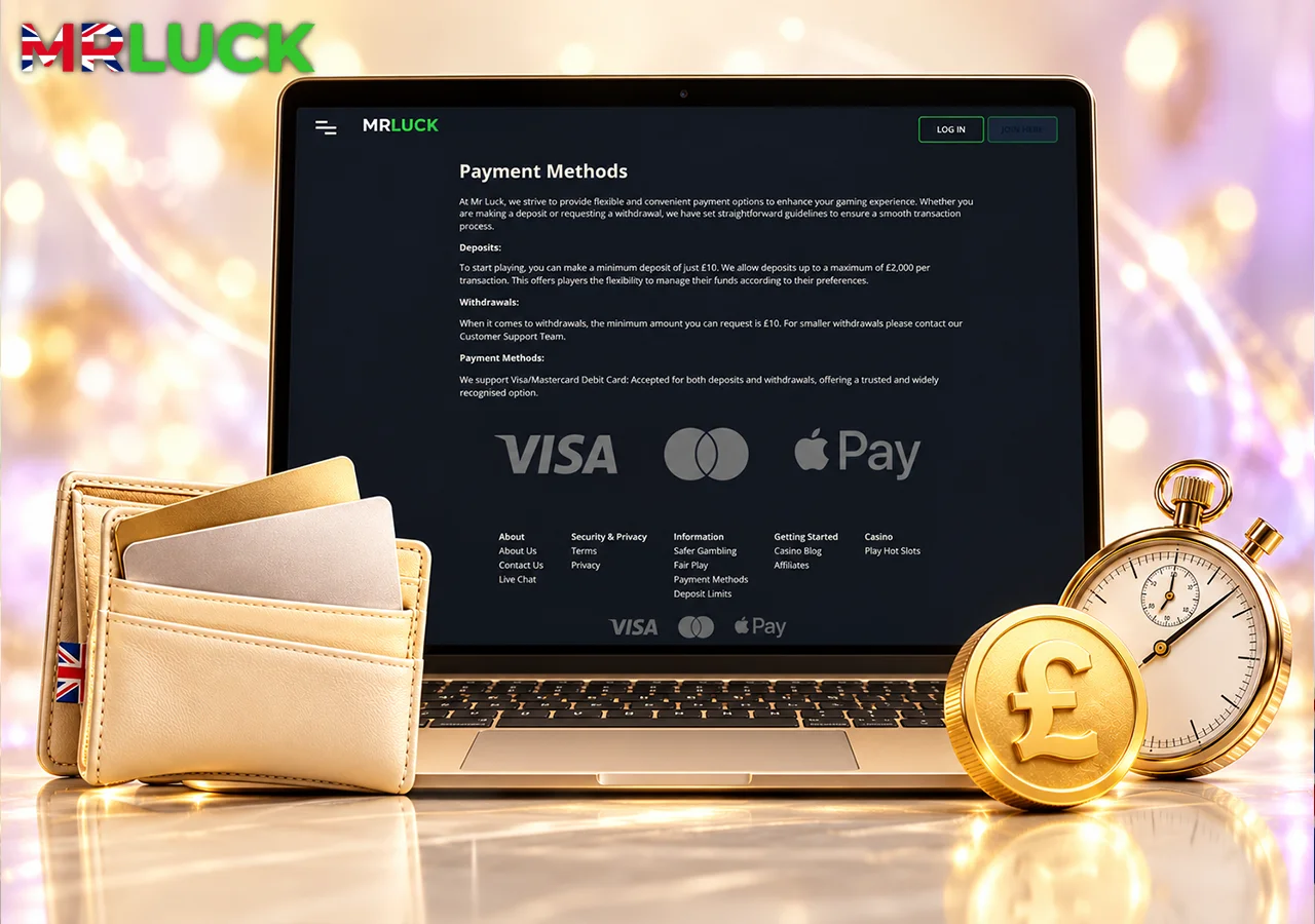 Comparison of casino payout options, processing times and payment method requirements